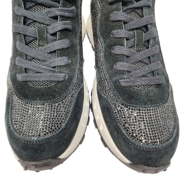 Blondo Lauretta Waterproof Sneakers 11M Black Leather & Textile Upper - Picture 7 of 10